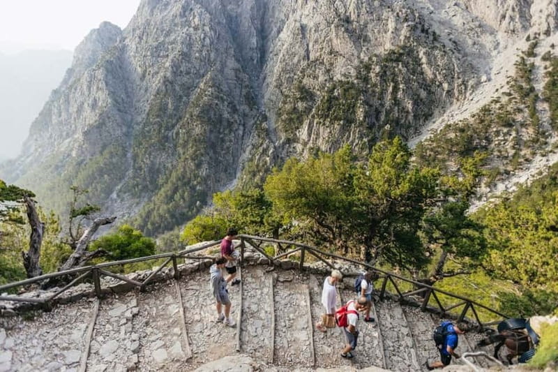 From Heraklion,Agia Pelagia,Malia: Samaria Gorge Guided Trip - Breakfast at Omalos, then straight into the National Park