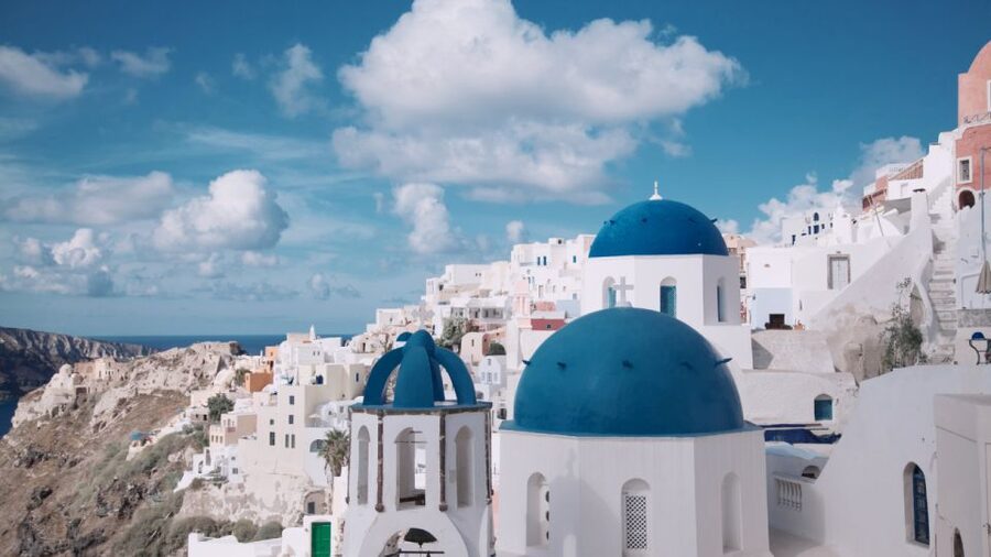 From Heraklion/Crete: Santorini Island Guided Day Trip - Heraklion Port to Santorini: Fast Ferry, Clear Connections