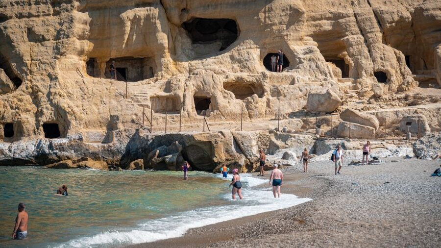 From Heraklion: Day Trip to Matala Hippie Beach and Caves - Getting there from Heraklion: pickup, ride time, and comfort reality