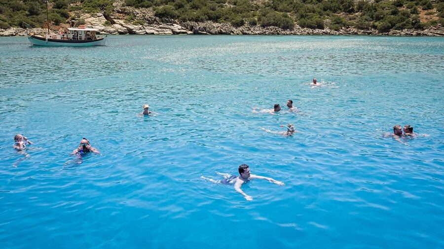 From Heraklion: Elounda, Kolokitha, and Spinalonga Boat Trip - Spinalonga by boat, fortress views with context you can use