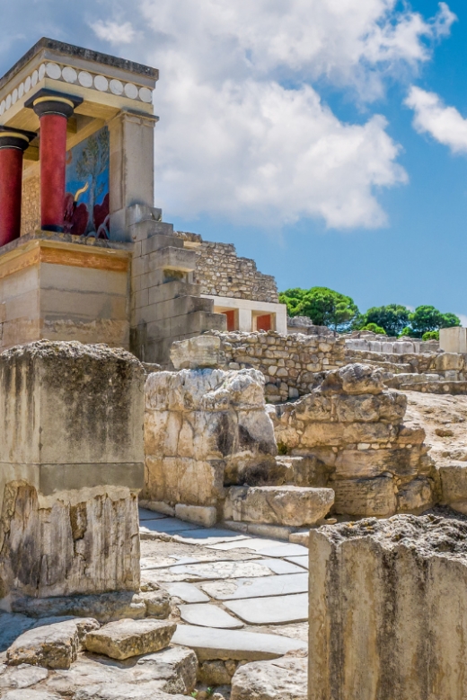 From Heraklion: Knossos Palace Guided Tour & Heraklion City - Patsides Village Minoan farm: honey, herbs, and beekeeping talk