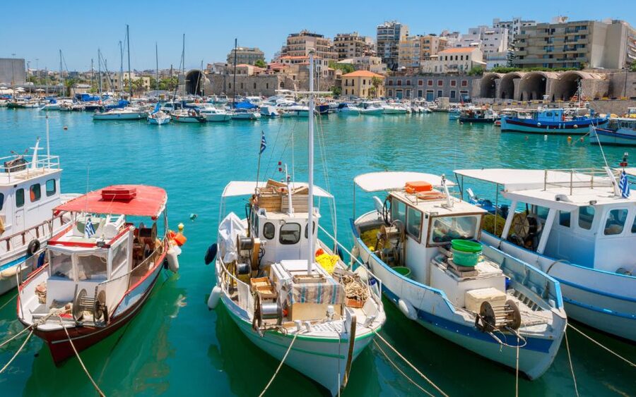 From Heraklion: Knossos Palace Guided Tour & Heraklion City - Heraklion Old Town walk, Old Market time, and lunch options