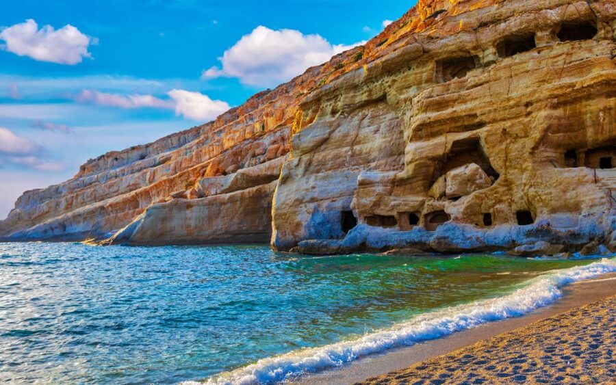 From Heraklion: Matala Hippie Beach, Relaxing Trip & Pickup - Matala Hippie Beach from Heraklion, the easy day that actually feels like a day