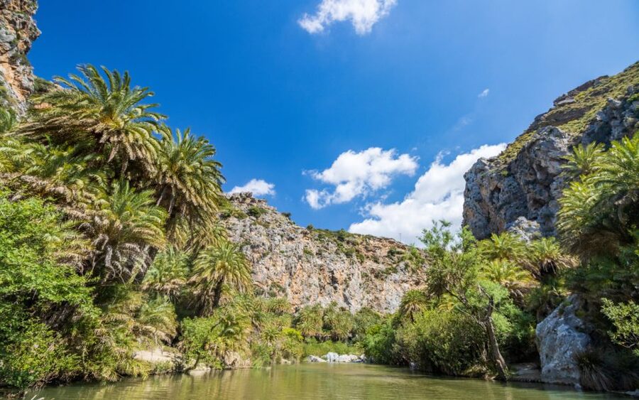 From Heraklion: Preveli Tropical Beach & Palm Forest Hike - Getting there from Heraklion, with plenty of hotel stops
