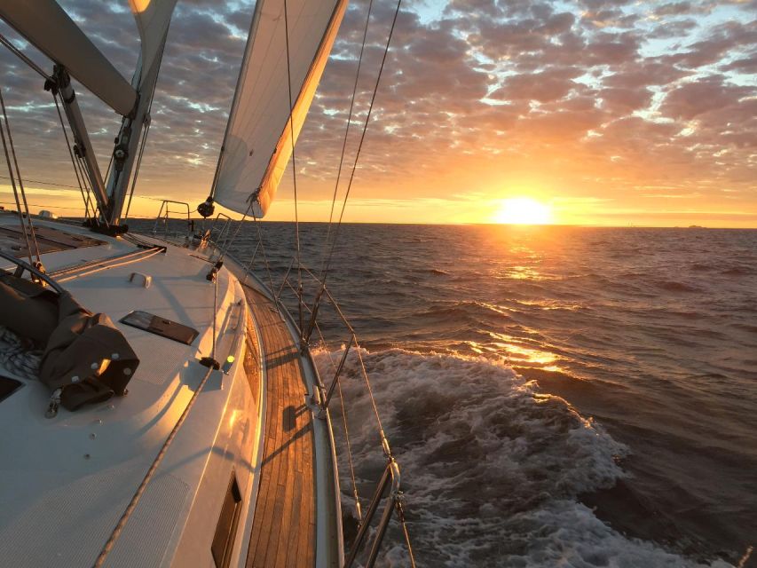 From Heraklion: Sunset Cruise to Dia Island - Crew Energy and the Sailing Lessons That Make It Fun