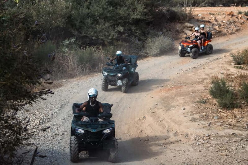 From Heraklion: Wild Crete Quad Safari 3-Hour Adventure - Hersonissos coast ride: how the views and the dirt stay balanced