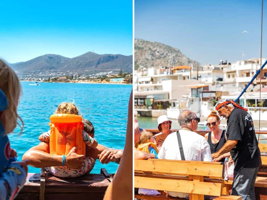From Hersonissos: Half-Day Pirate Boat Trip with Lunch - Pirate Entertainment That Works, With Real-World Limits