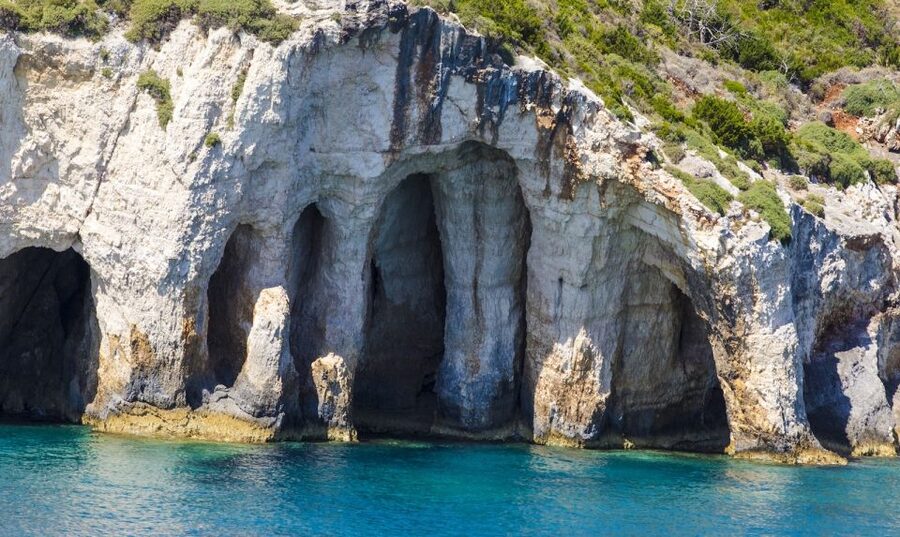 From Kefalonia: Blue Cave Boat Cruise & Shipwreck Photo Stop - Alykanas village hour: your chance to slow down on land