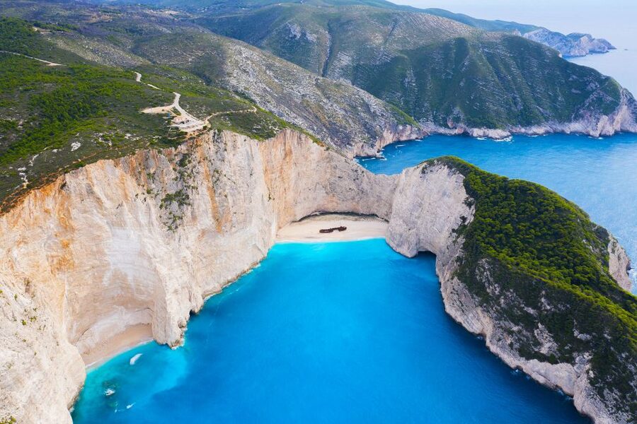 From Kefalonia: Blue Cave Boat Cruise & Shipwreck Photo Stop - Getting to Poros Port and boarding Valsamis Cruises