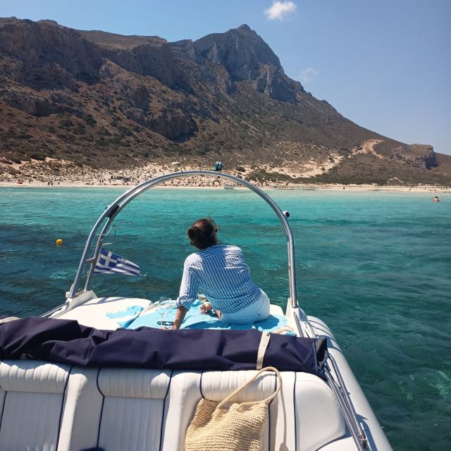 From Kissamos Port: Balos and Gramvousa Private RIB Cruise - The fast ride to Balos Lagoon, and what it feels like