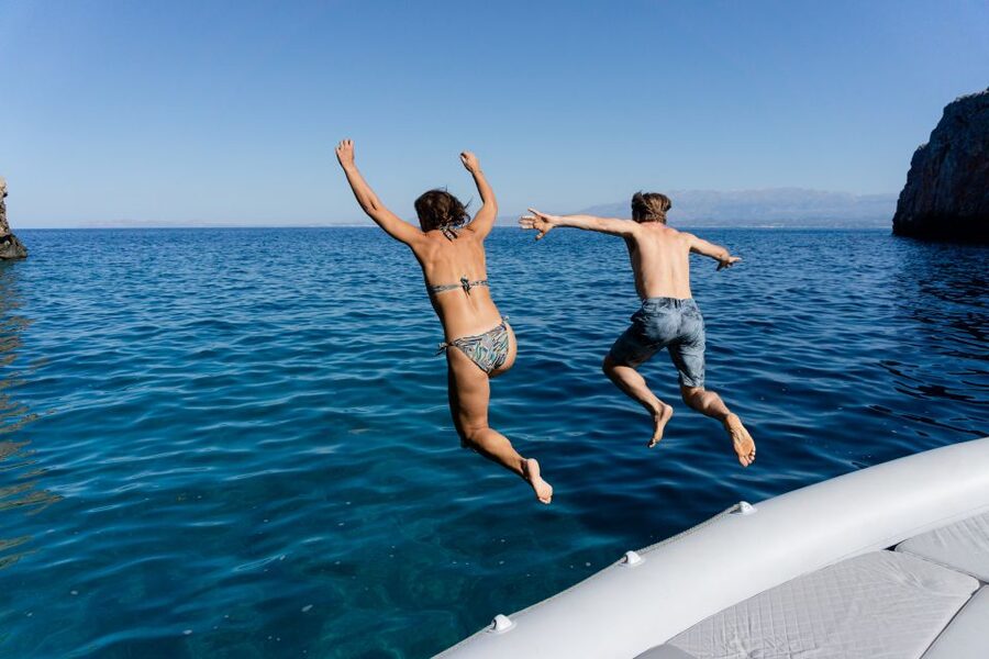 From Kissamos Port: Balos and Gramvousa Private RIB Cruise - Skipper style, safety, and the ride you can tailor to your group