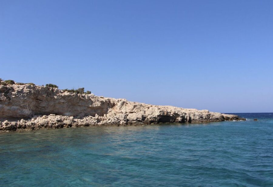 From Kos: 3-Island Boat Trip with BBQ & Water Slide - Plati Island Party Mode: Water Slide, Jump Platform, and Cocktails