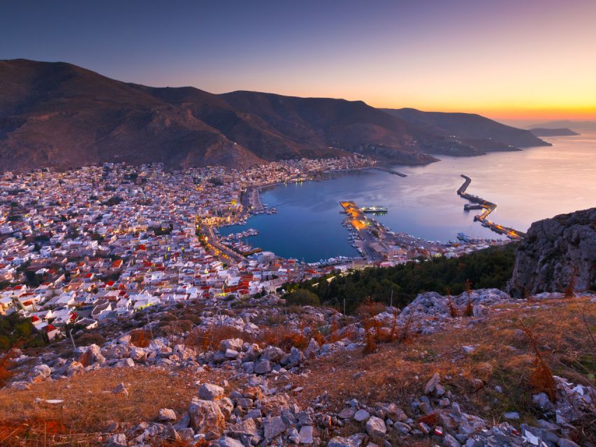 From Kos: 3-Island Boat Trip with BBQ & Water Slide - Lunch on Board: Souvlaki, Greek Salad, Bread, and Vegetarian Options