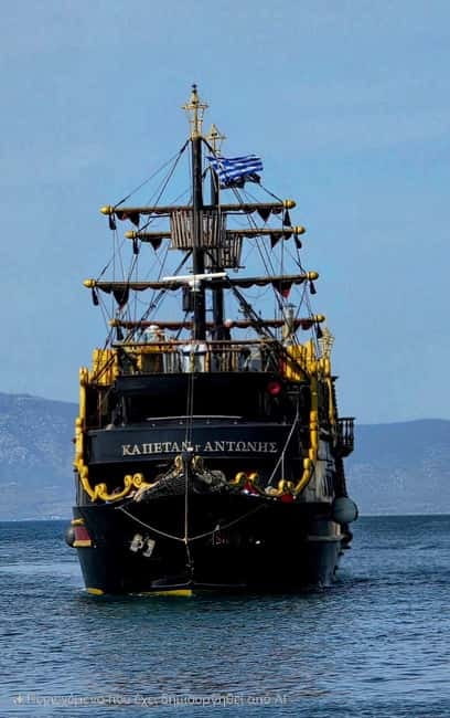 From Kos: 3-Island Boat Trip with BBQ & Water Slide - Onboard Energy: Music, Dancing, Parrot Photos, and Crew Personality