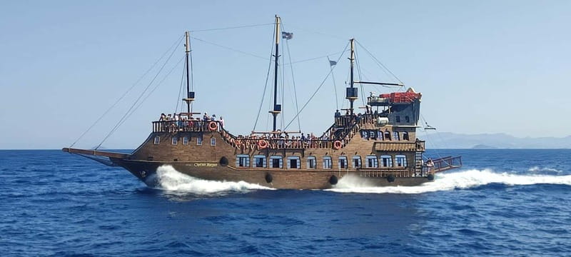 From Kos:A full day cruise in the newest luxury vessel! - Pserimos Island: your first real taste of swim-and-chill island time