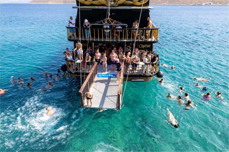 From Kos:A full day cruise in the newest luxury vessel! - The surprise stop: another chance to relax or swim