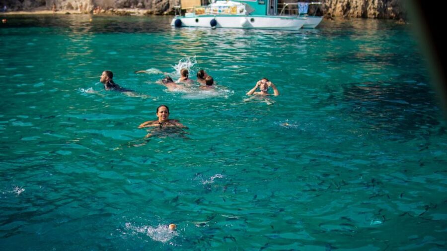 From Lefkimmi: Blue Lagoon and Syvota Village Cruise - From Mayor’s Steps in Corfu to the boat named Martina