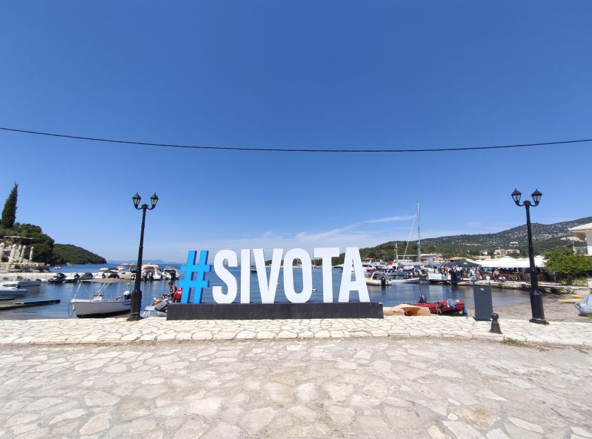 From Lefkimmi: Blue Lagoon and Syvota Village Cruise - Getting to Papanikolis Cave: photos first, then time in the water
