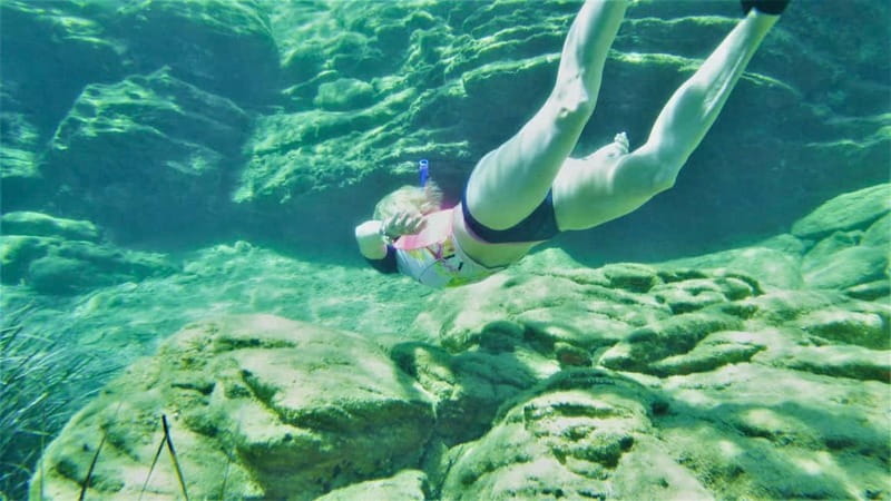 From Milopotas: Ios Island Scenic Snorkeling Cruise - Optional cliff jumping: fun only when conditions agree