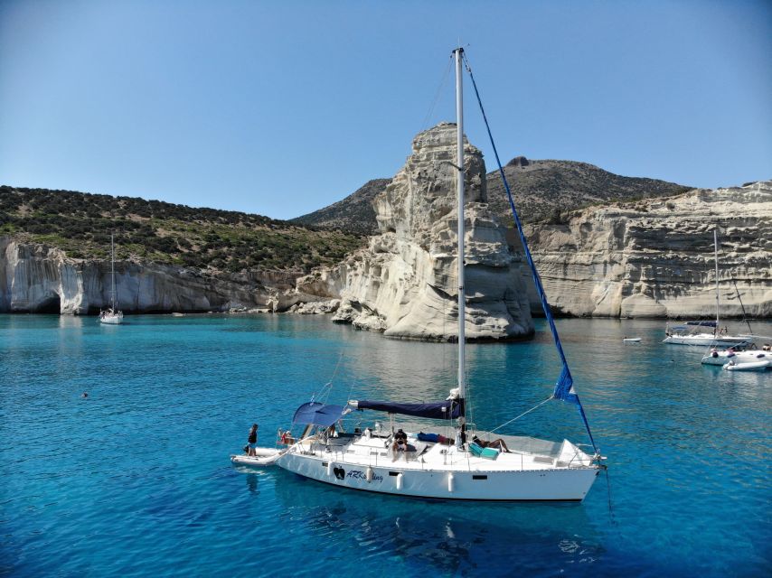 From Milos: Guided Day Cruise to Kleftiko With Lunch - Price and value: what $165 gets you on Milos