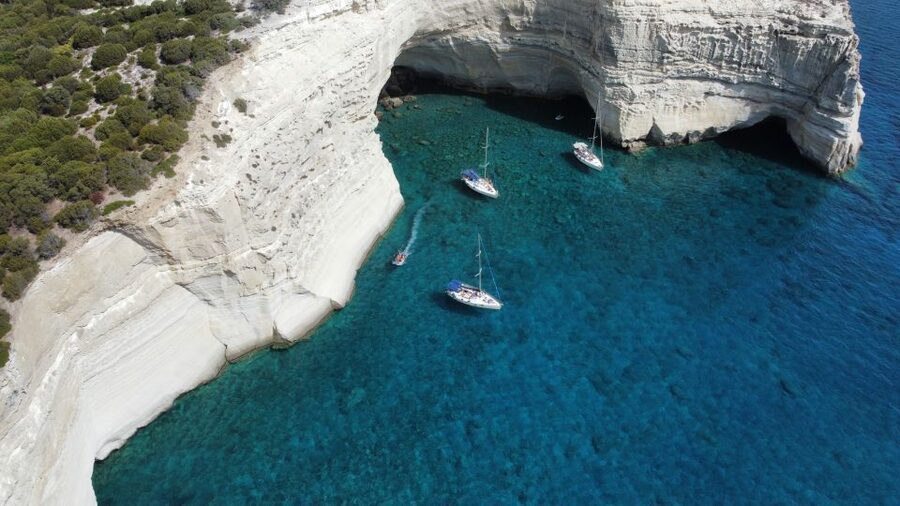 From Milos: Guided Day Cruise to Kleftiko With Lunch - Kleftiko by dinghy: caves, cracks, tunnels, and actual exploration