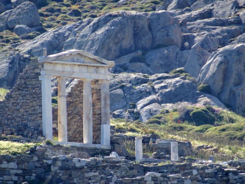 From Mykonos: Ancient Delos Tour - Getting to Delos: pickup from Mykonos Old Port
