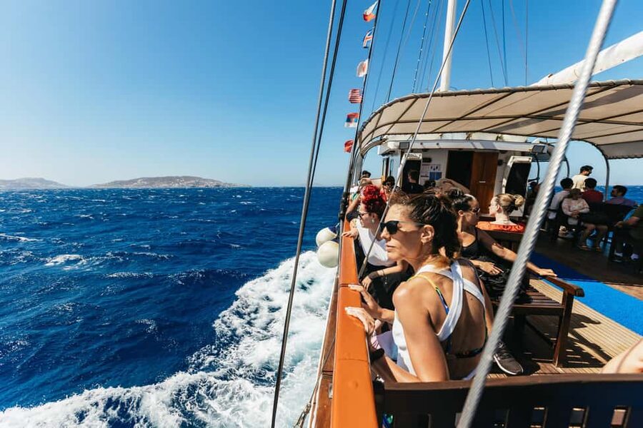 From Mykonos: Cruise to Delos and Rhenia with Lunch - Key highlights to look for
