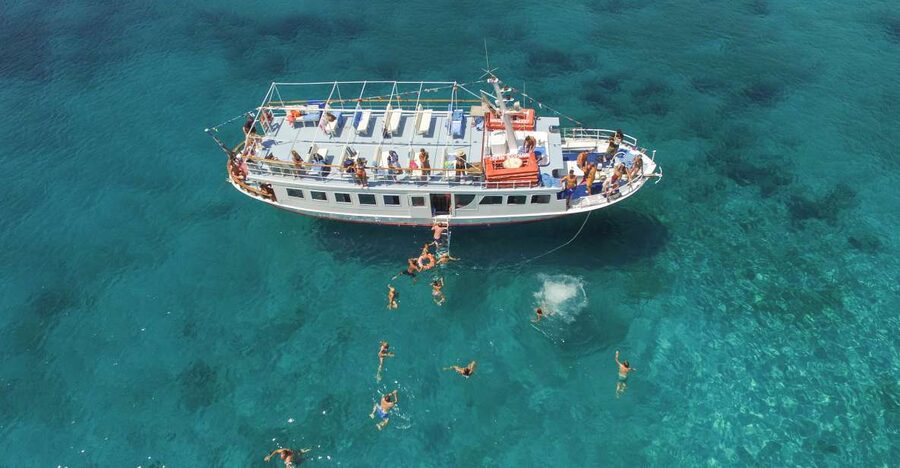 From Naxos: Schinoussa and Iraklia Sailing Cruise with BBQ - From Agia Anna to Alimia, the WWII Plane Wreck Stop