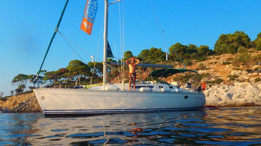 From Neos Marmaras: Halkidiki Islets and Coves Cruise - Secret coves south of Neos Marmaras: the part that feels like you found them