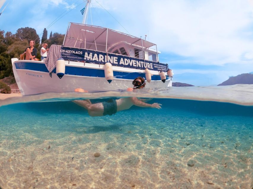 From Nidri: Marine Wildlife Cruise with Lunch and Swim Stops - How the cruise helps you snorkel, even if it’s your first time