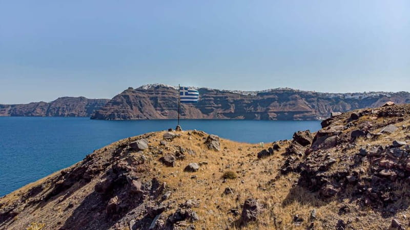 From Old Port:Volcanic Islands Boat Trip & Hot Spring Visit - Nea Kameni Craters: Hiking Time, Views Up Close, and What to Expect