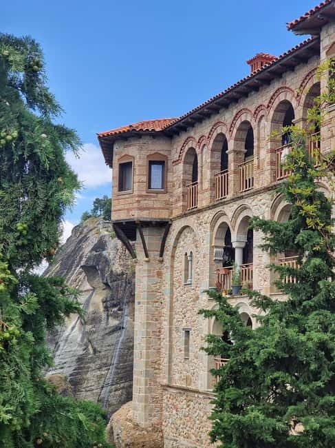 From Parga: Magical Meteora Tour - What Meteora really teaches: from rope winches to carved steps