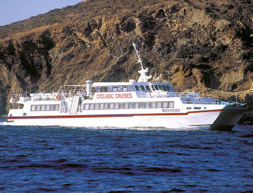 From Paros: Mykonos Full-Day Trip - Boarding at Paros: Air-Conditioned Comfort and a Bar Onboard
