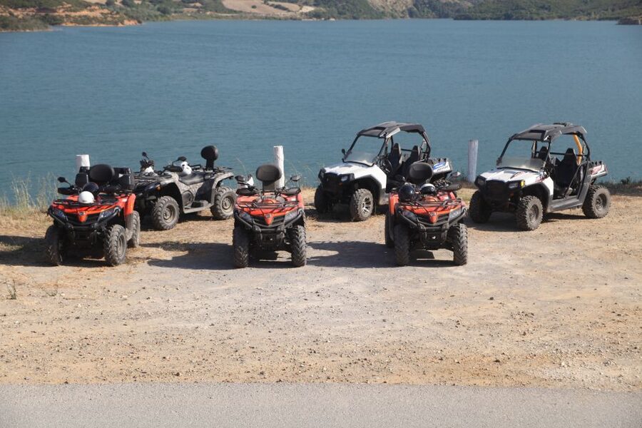 From Rethymno: Half-Day Off-Road Buggy Safari - The route rhythm: summit views, Greek coffee, and Prassies snack stop