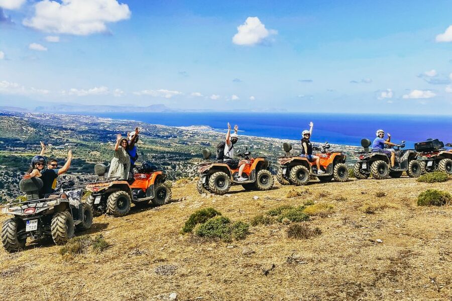 From Rethymno: Half-Day Quad Bike Safari - The summit break: short, scenic, and actually worth the stop
