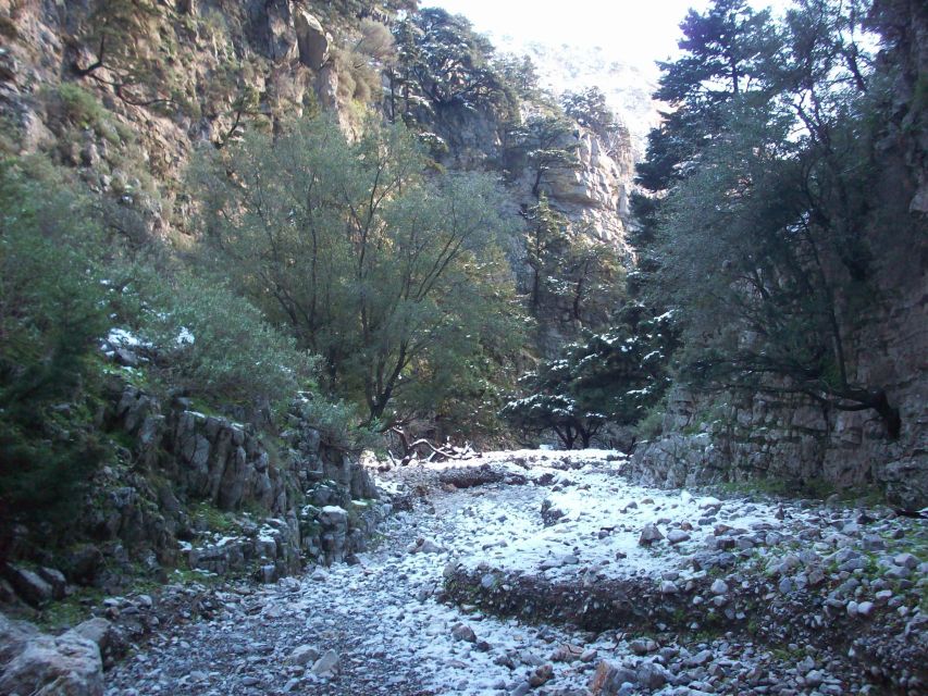 From Rethymno: Imbros Gorge & Libyan Guided Sea Tour - Entering Imbros Gorge: narrow passages, real landmarks, and a manageable pace