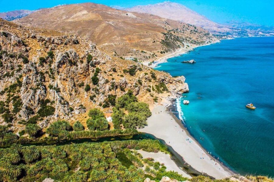 From Rethymno: Preveli Palm Beach and Kourtaliotiko Day Trip - From Rethymno to Preveli, the big idea