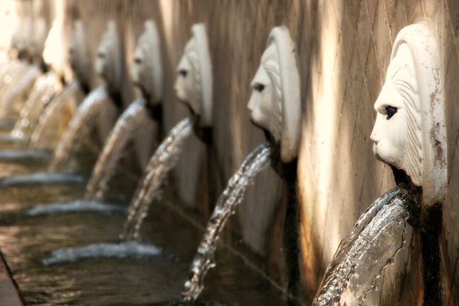 From Rethymno private full day tour to the south - Spili village and its lion head fountains, a gentle start