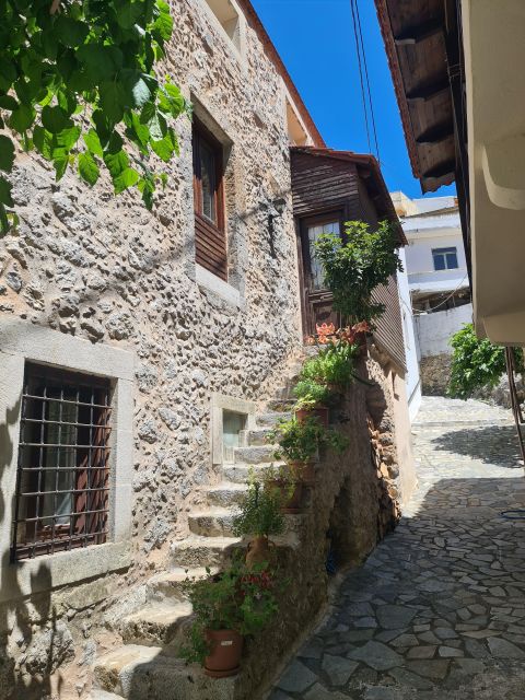 From Rethymno private full day tour to the south - Kourtaliotiko Gorge, Agios Nikolaos, and the waterfall swim moment