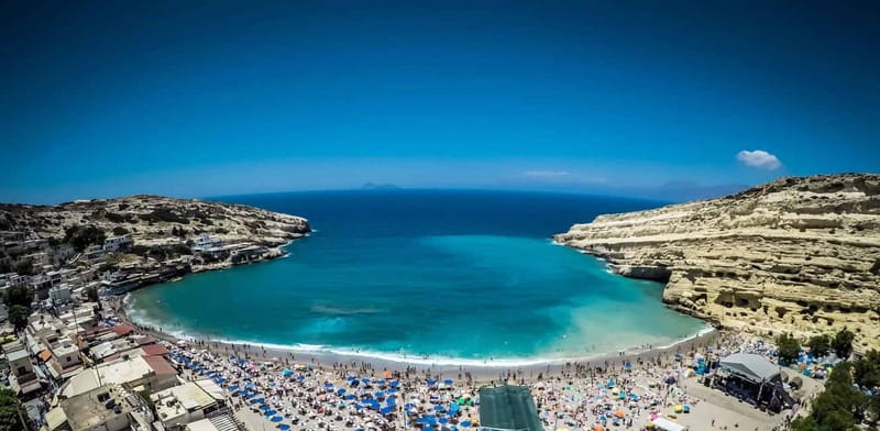 From Rethymno: Spili, Agia Galini, and Matala Tour - Matala Caves and Beach Time: The Minoan Connection to 1960s and 1970s Legends