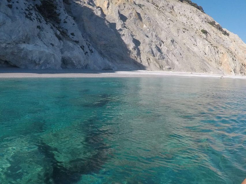 From Skiathos: Cruise to Lalaria, Kastro, and Tsougris - Tsougris Island: crystal-clear water and a calm end