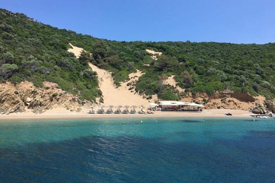From Skiathos: Cruise to Lalaria, Kastro, and Tsougris - Lalaria Beach: white pebbles, clear water, and real swimming time