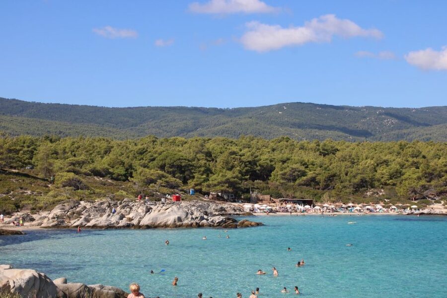 From Thessaloniki: Sithonia Beaches and Scenic Villages Tour - Stop 1: Karydi Beach for a quick win swim and photos