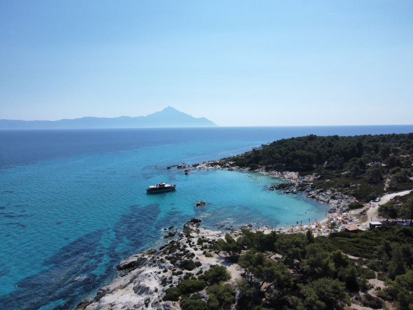 From Thessaloniki: Sithonia Beaches and Scenic Villages Tour - Stop 5: Kalamitsi Beach for a shorter, swimmier stop