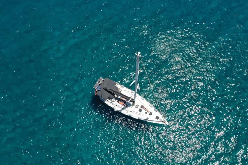 Full Day Naxos Exploration Yacht Tour - A 51-Foot Sailing Day, Not a Check-The-Box Trip