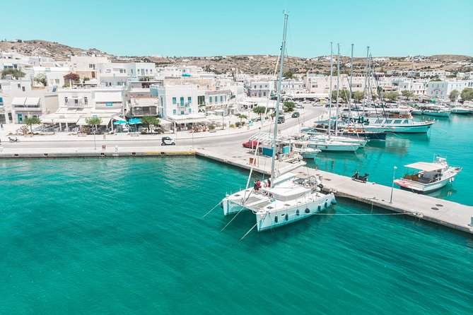 Full Day Small-Group Cruise in Milos & Poliegos with Lunch - Cape Vani and the first sail-by, a quick look at Milos’ industrial past