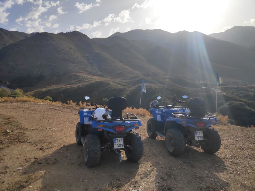 Georgioupolis Quad ATV Safari - The 4-hour White Mountains route: what the riding feels like