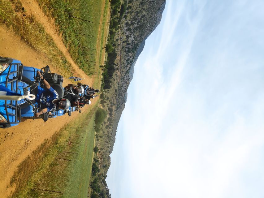 Georgioupolis Quad ATV Safari - Important driving considerations: licenses, age, and swapping controls