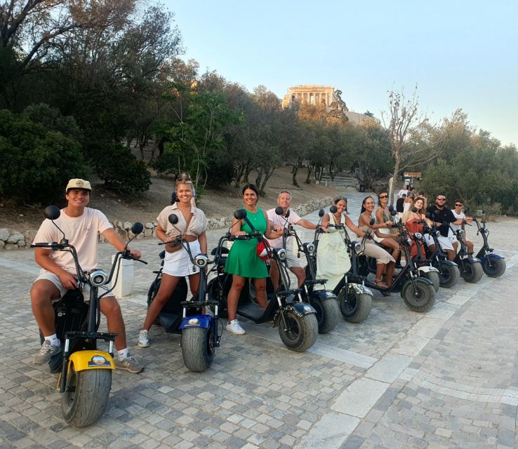 GoPro Adventure Tour in Acropolis area by E-Scooter - Plaka and Athens street life: scenic drive with a view mindset