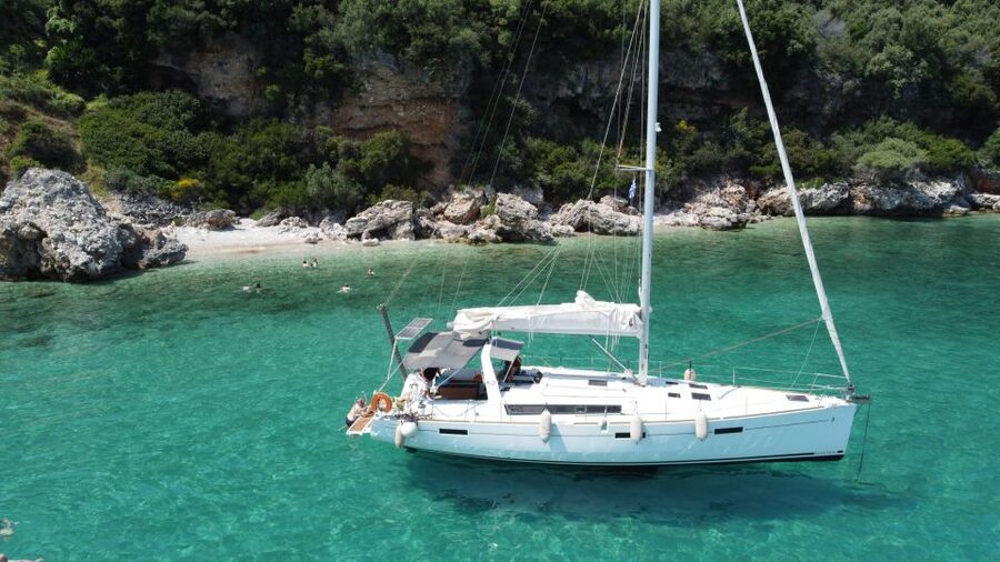 Gouvia: Corfu Island Sailing Trip with Snack and Soft Drinks - Barbati Beach Swim Stop: The Easy Start With Clear Water